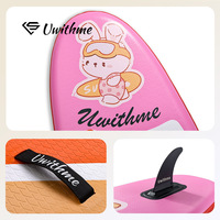 Uwithme Tablas de Paddle Surf Inflables de Alta Gama para Niños y Tablas de Surf - Venta Directa de Fábrica Modelo 6024