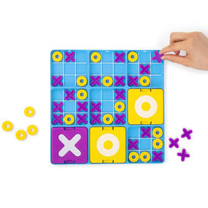 <span class=keywords><strong>Giochi</strong></span> da Tavolo Emozionanti per Riunioni Familiari, Puzzle Tris, Gioco Strategico Educativo per lo Sviluppo del Pensiero Logico - Product Image 1