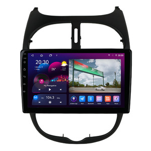 Lecteur DVD <span class=keywords><strong>autoradio</strong></span> DSP 4G IPS 8Core android pour Peugeot <span class=keywords><strong>206</strong></span> <span class=keywords><strong>autoradio</strong></span> voiture GPS navigation multimédia stéréo 206CC 206SW - Product Image 1