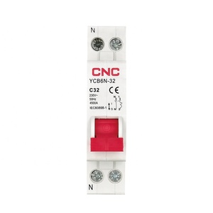 YCB6N-32 32A <span class=keywords><strong>DPN</strong></span> MCB 1P + N <span class=keywords><strong>6a</strong></span> 10a 16a 20a 25a 32a interruptor miniatura <span class=keywords><strong>DPN</strong></span> con Anti-slip mango de diseño - Product Image 3