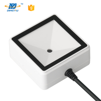 DP8618 OEM 2D Rugged Auto Scan Barcode Scanner Lector Módulo Montaje fijo Automático Programable QR Code Scanner USB para IOT