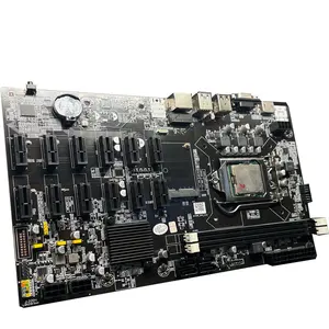 B75PE-12PCIE Nâng Cấp Mới Bo Mạch Chủ ITX Để Chơi Game Bo Mạch Chủ Intel GPU B75 B61 2 * DDR3 8G Card Đồ Họa Intelence PCH Chipset