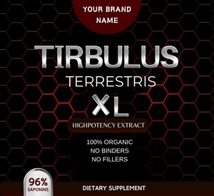 Capsules d'extrait riche en protéines Safed Tila Terrestris de l'usine de marque privée certifiées halal au meilleur prix! Emballage de bouteille en verre - Product Image 2