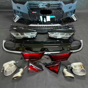 Kit di Conversione Carrozzeria con Paraurti per <span class=keywords><strong>Audi</strong></span> <span class=keywords><strong>A7</strong></span> C7 2012-2015, Modificato al Modello 2016 <span class=keywords><strong>2017</strong></span> 2018 - Product Image 5