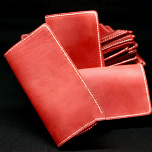 Portacontas de Cuero Genuino Personalizado con Logotipo de Restaurante, Presentador de Facturas de Lujo para Camareros LBH-0088B - Product Image 1