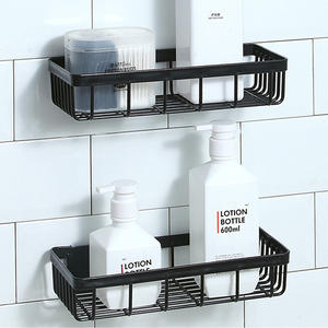 Estante Organizador de Ducha de Acero Inoxidable, Estante de Almacenamiento de Esquina para Baño Montado en la Pared con Ganchos Multifuncionales - Product Image 2