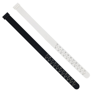 Pulsera de tamaño ajustable <span class=keywords><strong>barata</strong></span>, herramienta de medición de cinta métrica, brazalete de plástico - Product Image 3