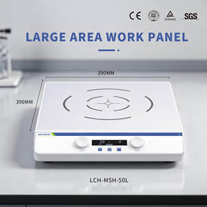 Agitatore Magnetico LICHEN MSH Grande Capacità 50L 1500rpm con Display LCD e Piastra Antiscivolo - per Laboratori Chimici, Farmaceutici ed Ambientali - Product Image 1