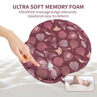 Tapis de souris de jeu à quatre côtés en mousse à mémoire de forme PORON avec repose-poignet et base antidérapante pour le bureau et la maison