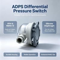 Pressostat différentiel réglable série ADPS 20-5000Pa, contrôleur de pression CVC certifié CE/UL508/ETL, protection IP65
