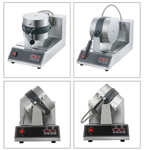 Máy Làm Bánh Quế Thương Mại Chống Dính Panini Máy Làm Bánh Quế Mini Hoạt Hình Hình Mèo - Product Image 6