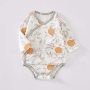 Mono de Algodón 100% de Alta Calidad con Estampado OEM, Colores Lisos, Nuevo, para Bebés Recién Nacidos, Ropa de Bebé - Product Image 4