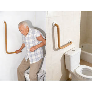 <span class=keywords><strong>Barre</strong></span> d'appui <span class=keywords><strong>de</strong></span> sécurité pliable <span class=keywords><strong>pour</strong></span> salle <span class=keywords><strong>de</strong></span> bain, murale, antidérapante, en acier inoxydable et nylon, <span class=keywords><strong>pour</strong></span> hôpitaux et personnes à mobilité réduite, design élégant - Product Image 6