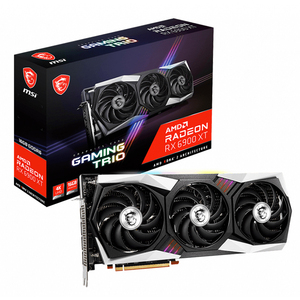 Tarjeta Gráfica para Juegos MSI Radeon RX 6900 XT GAMING TRIO 16G Usada con Memoria GDDR6 Compatible con <span class=keywords><strong>Cyberpunk</strong></span> <span class=keywords><strong>2077</strong></span> para Ordenador de Escritorio - Product Image 1
