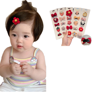 Dễ Thương Nhựa Bé Tóc <span class=keywords><strong>Clip</strong></span> Không-Gây Hại Cho Trẻ Sơ Sinh Và Trẻ Em Ngọt Ngào Phong Cách Mồ Hôi Tóc Đồ Trang Trí Cho Cô Gái - Product Image 1