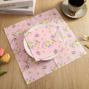 Hanlin Paper Napkins 330mmx330mm Double Layer Superior Quality Fragrance Free For Party Tableware - Product Image 3