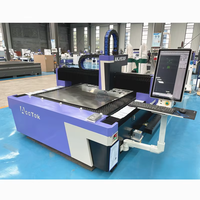 Découpeuse laser CNC abordable pour la découpe de plaques métalliques, acier inoxydable, aluminium, acier au carbone