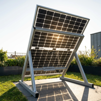 Panneau solaire haute puissance, génération d'énergie stable à haute efficacité, double usage, connecté au réseau, énergie domestique, cellule BC