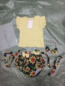 Lot de <span class=keywords><strong>vêtements</strong></span> pour enfants de la marque P, surplus de t-shirts et jupes pour enfants, vente en gros en vrac - Product Image 2