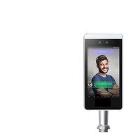 HFSecurity RA08 Pantalla táctil de 8 pulgadas Flexible Android 1150.000 Personalizado SDK gratuito APK Reconocimiento facial biométrico Acceso Conrtol