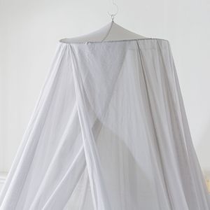 Blindaje EMF redondo Anti radiación cama dosel 99.99% malla recubierta de plata protección RF Bug-Off mosquitera y barrera RF - Product Image 5