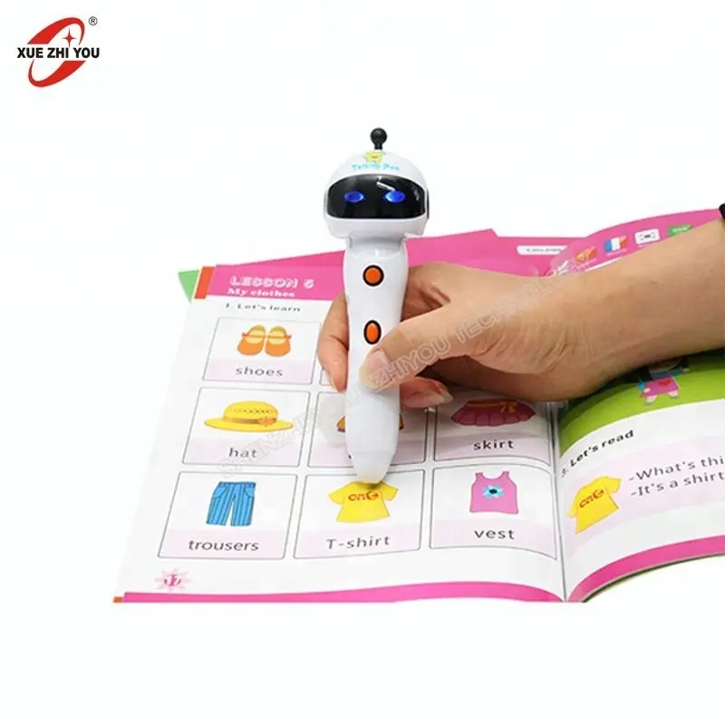 Christmas Gift for baby kids learning languages toys with talking pen audio books learning machine kids reading pen