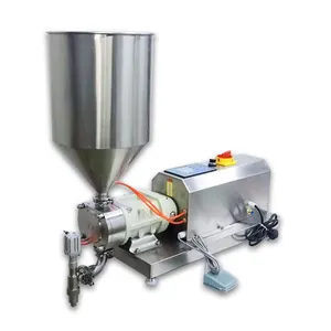 Hete Verkoop 100 1000Ml Flesvuller Verticale Semi-Automatische Vloeibare Vulmachine Voor Shampoo Olie