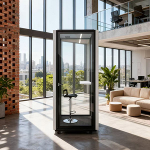 पुराने बूथ गोपनीयता मूल्य क्यूबिकल कार्यालय टेलीफोन पोर्टेबल ध्वनिक होम गैरेज प्रीफैब ऑफिस पॉड - Product Image 2