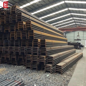 Pila de chapa de acero laminado en caliente tipo U 2 SPU tipo 3 400x100 400x170 para el mercado de Filipinas - Product Image 3