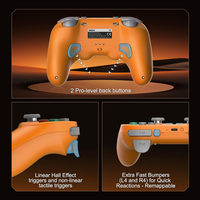 Control Inalámbrico 8Bitdo Pro 3 con Joysticks TMR, Gatillos Hall y Base de Carga para Switch/Windows/IOS/SteamOS/Android