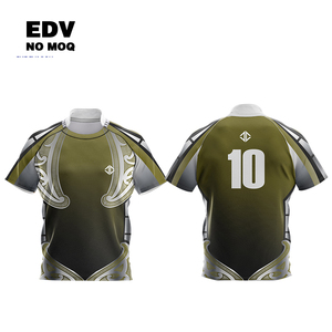 Camiseta de Rugby con Logotipo Personalizado, Secado Rápido, Transpirable, Uniforme de Rugby de Alta Calidad - Product Image 5