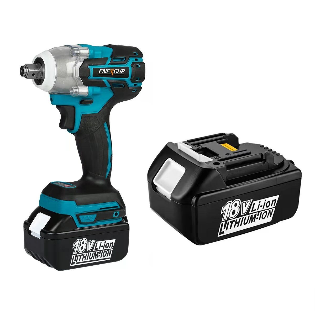 Сменный беспроводной ударный гайковерт Makita 18 в, силовые гаечные ключи для аккумулятора и зарядного устройства Makita