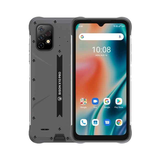 New Arrival UMIDIGI BISON X10 Pro Rugged Phone 6+128GB Waterproof Mobile Phones 4G Android 11 Smartphones