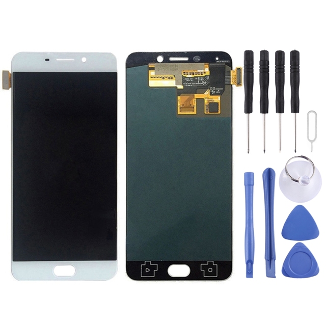 Special Offer Original OLED Material LCD Screen and Digitizer Full Assembly for OPPO R9 / F1 Plus(White)