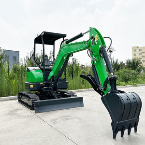 Çin Mini ekskavatör 2.5 Ton CE EURO5 ekskavatörler küçük kazıcı çin 1 Ton 2 Ton EPA çiftlik Bagger paletli kuengine motor - Product Image 1