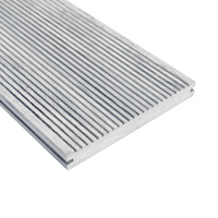 Plancher en bois stratifié co-extrudé imperméable WPC écologique, composite plastique PE, terrasse en bois composite, plancher de terrasse extérieur à emboîtement