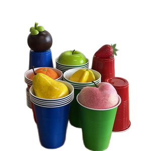 Tùy Chỉnh 16 Oz Thân Thiện Với Môi PS Cốc Nhựa Dùng Một Lần Tường Đơn Thiết Kế Cho Đồ Uống Lạnh Cola Trò Chơi Các Bên Bia <span class=keywords><strong>Pong</strong></span> - Product Image 5