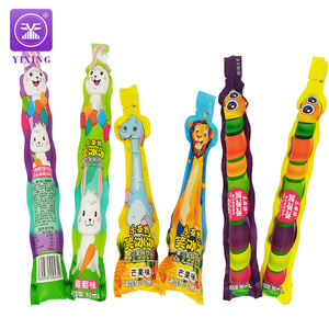 OEM/ODM Shape and Design Drinking <strong>Orange</strong> Injection Three Side Seal Drinking Packing Pouches Ice Cream <strong>Pop</strong> Popsicle Packaging Bag - Product Image 4