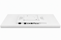 Écran tactile 21,5 pouces, ordinateur commercial, affichage POS, HDMI, écran tactile capacitif, boîtier en plastique, noir et blanc, 110-220V