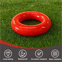 Anneau de poids de golf pour entraînement de swing, durable, rouge et noir, aide à l'entraînement de golf, lourd, logo personnalisé, OEM