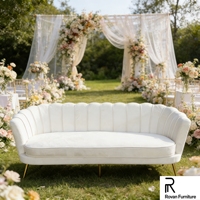 Günstiger Preis Braut-und-Bräutigam-Stuhl Modernes Paar-Hochzeitssofa Neues Design für Veranstaltungen und Partys