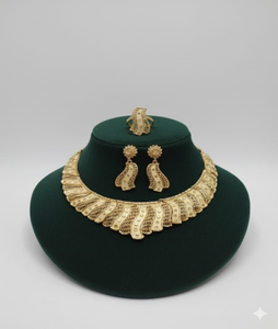 Collier élégant, bijoux, sautoir, collier à plaque, ensemble de bijoux, ensemble de bijoux 4 pièces, conçu pour rehausser toute tenue - Product Image 6