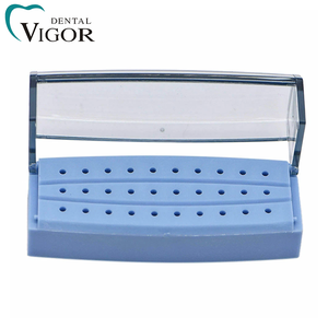 Boîte de rangement Endo pour instruments dentaires colorés à 30 trous pour le traitement des canaux radiculaires, support pour fraises diamantées en carbure RA pour la dentisterie - Product Image 5
