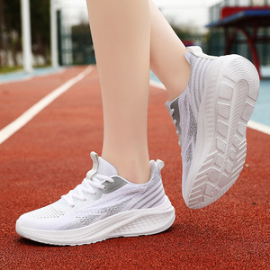 Zapatillas Deportivas para <span class=keywords><strong>Mujer</strong></span>, Tallas Grandes 40-45, Ultraligeras, Amortiguadoras, Parte Superior de Malla Transpirable, Entresuela de EVA, Suela Suave Antideslizante - Product Image 2
