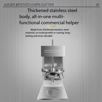 Presse à jus électrique verticale stable pour concombres et radis, idéale pour les chaînes de restauration rapide et l'usage quotidien