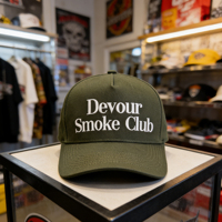 Gorra de Béisbol DAZU al por Mayor, Estilo Urbano, Hip-hop, Rap, Verde Oliva, Bordada, de Moda, de 5 Paneles, con Letras