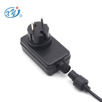 Adaptateur secteur étanche IP44 36W avec prise EU/UK, certifié CE GS TUV, 12V 3A, 24V 1,5A, fourni par l'usine XY