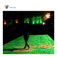 Projecteur interactif immersif à 360 degrés Projection de sol Système interactif au sol Projecteur à faisceau 4k Extérieur Intérieur