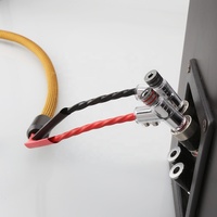 Connecteur banane pour haut-parleur Hifi audio MCA plaqué or