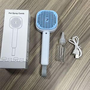 Cepillo de vapor recargable autolimpiante para eliminar el pelo de mascotas, ideal para perros y gatos, para baño y aseo. - Product Image 6